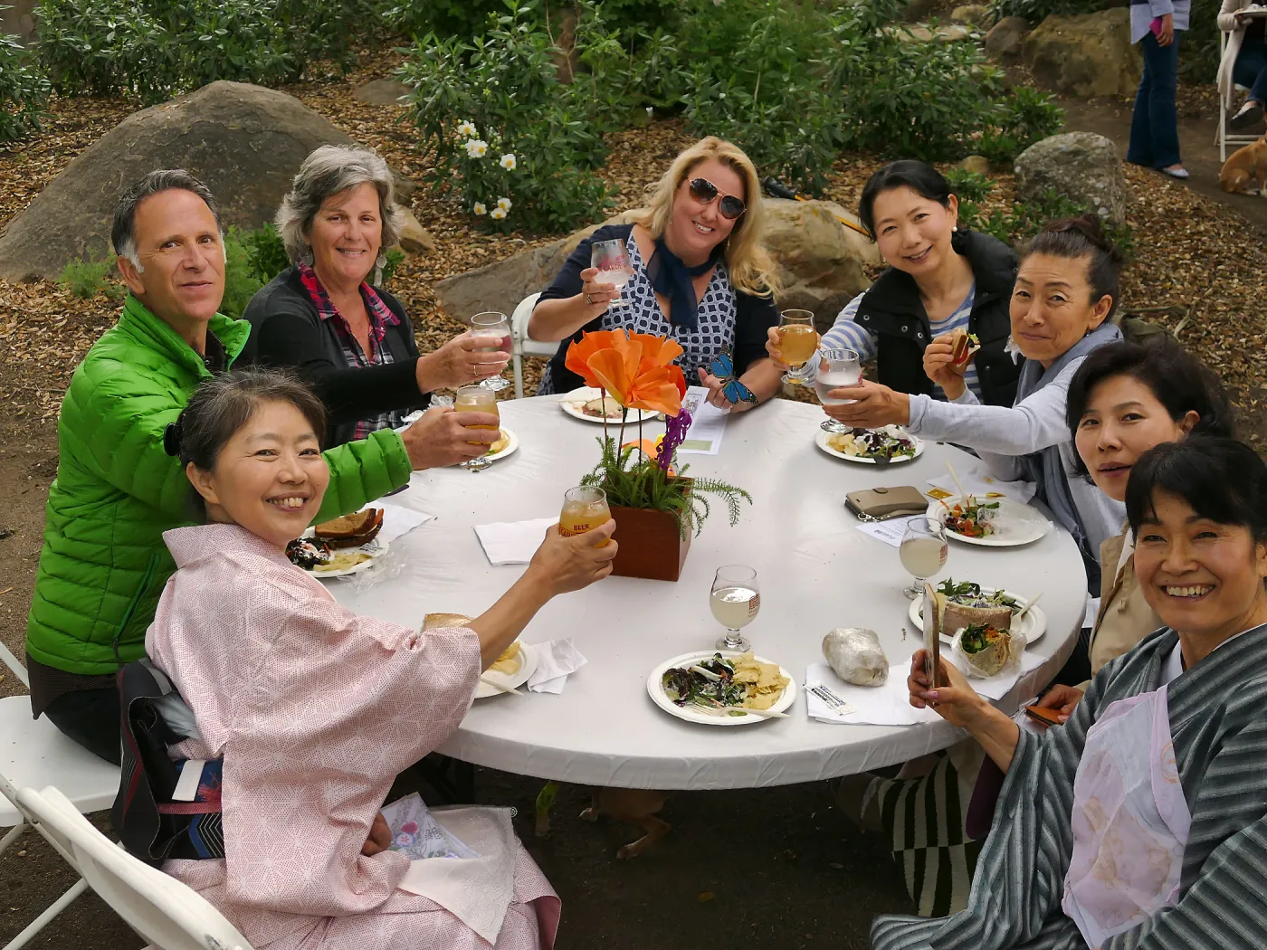 Volunteer Luncheon 2019, Teahouse Table