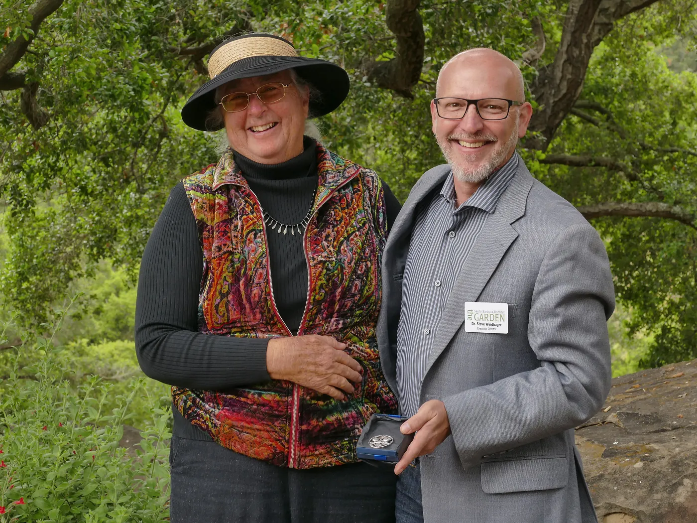 Volunteer Luncheon 2019, 40-year Service Pin awardee Nancy Vivrette