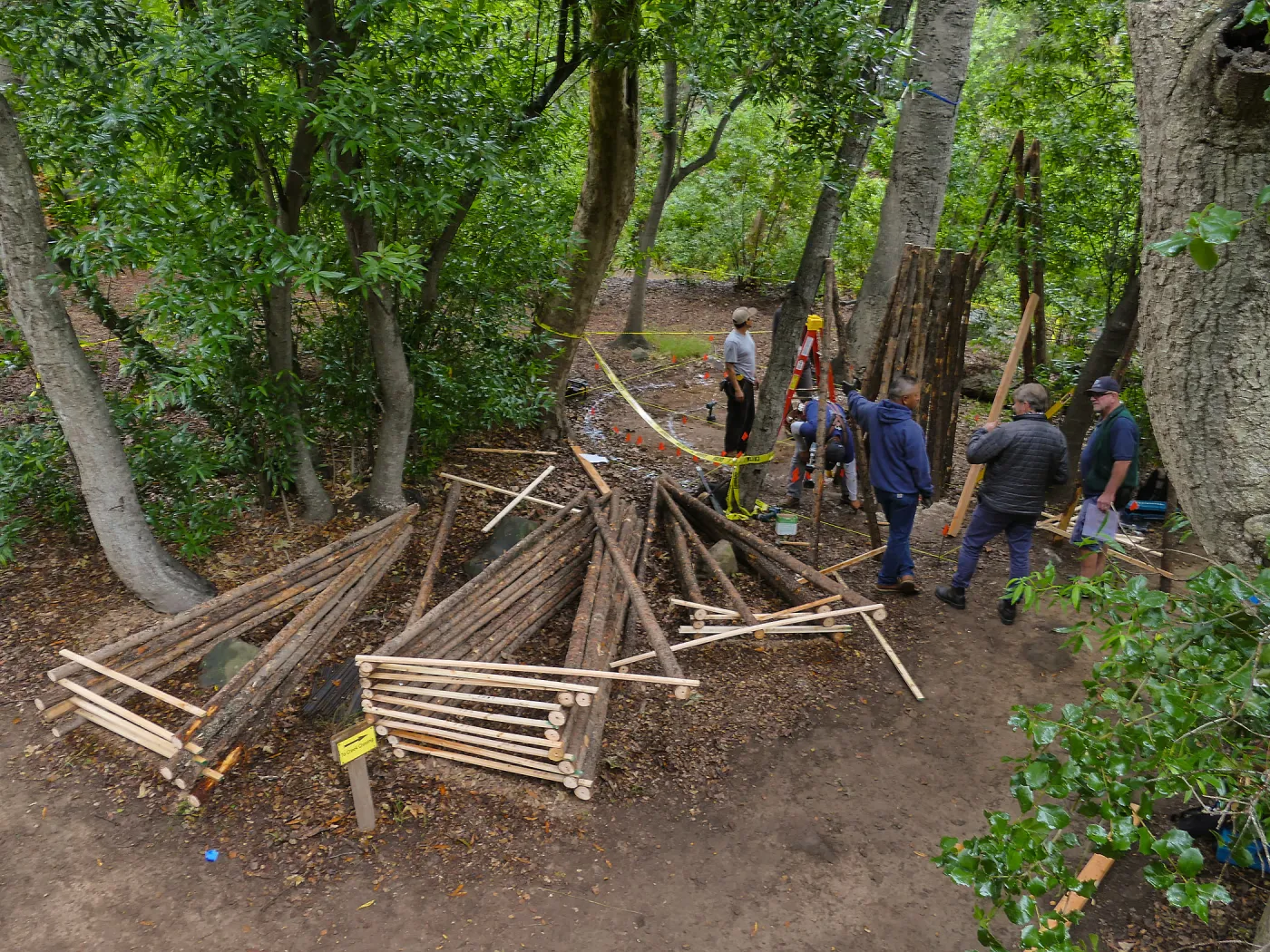 Construction of Understory casita