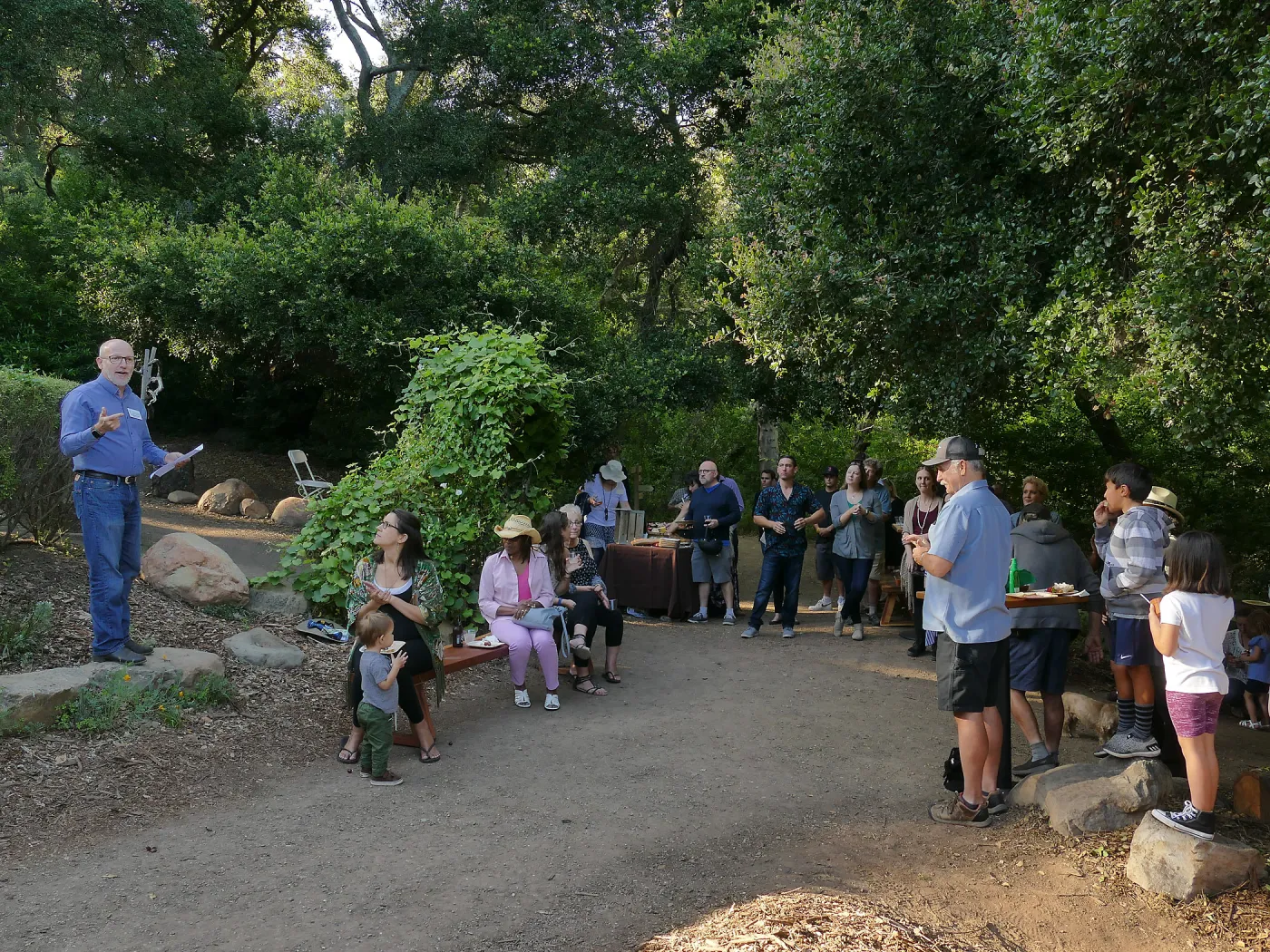 Santa Barbara Botanic Garden Casitas Opening