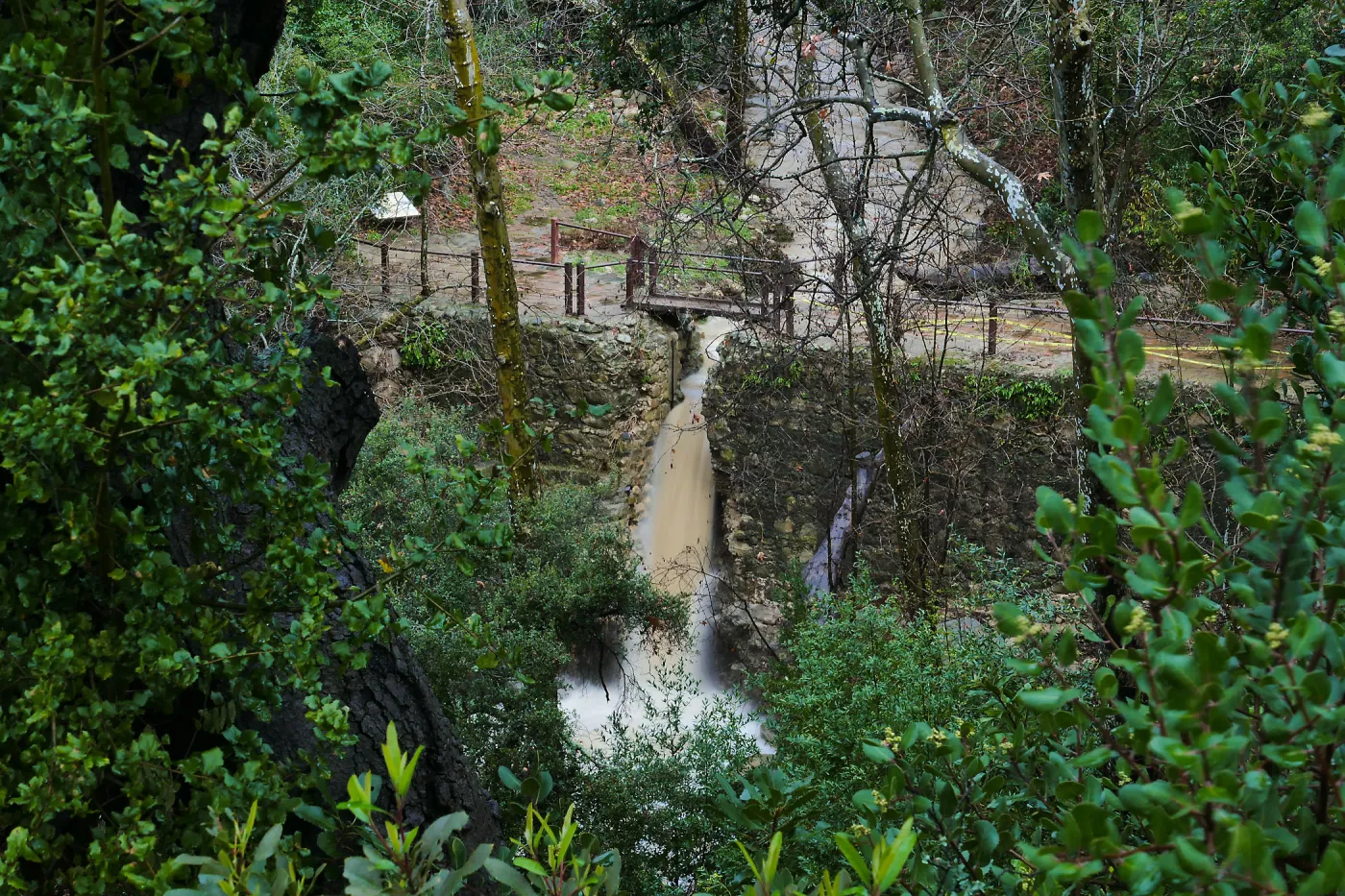 Waterfall at Mission Dam