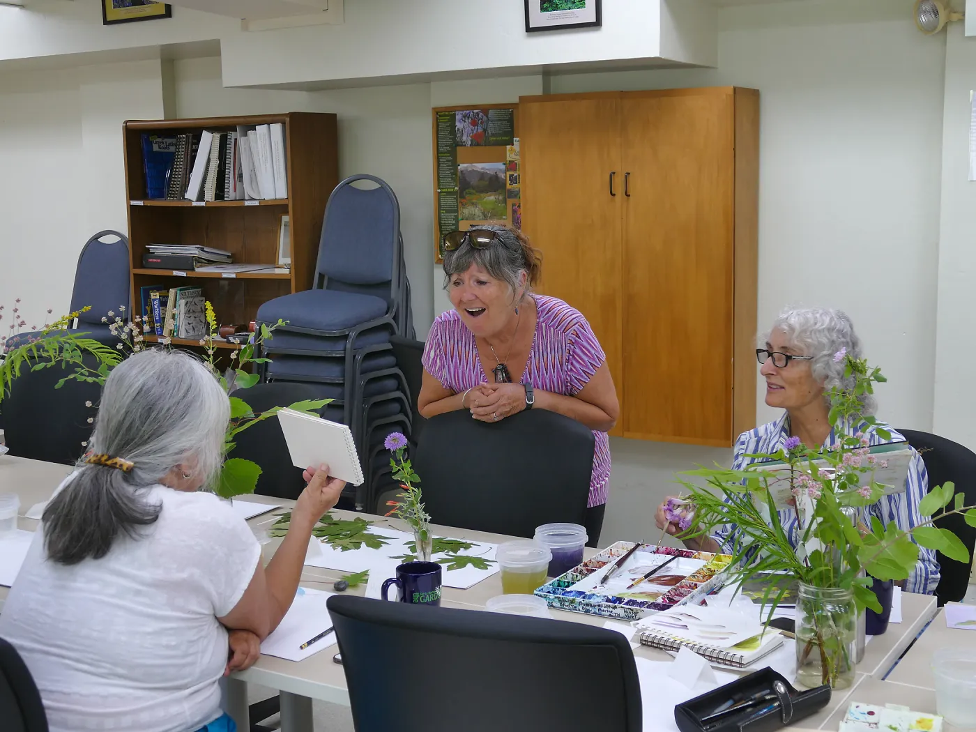 â€œPainting the Nativesâ€ watercolor class taught by Deborah Dal Zuffo