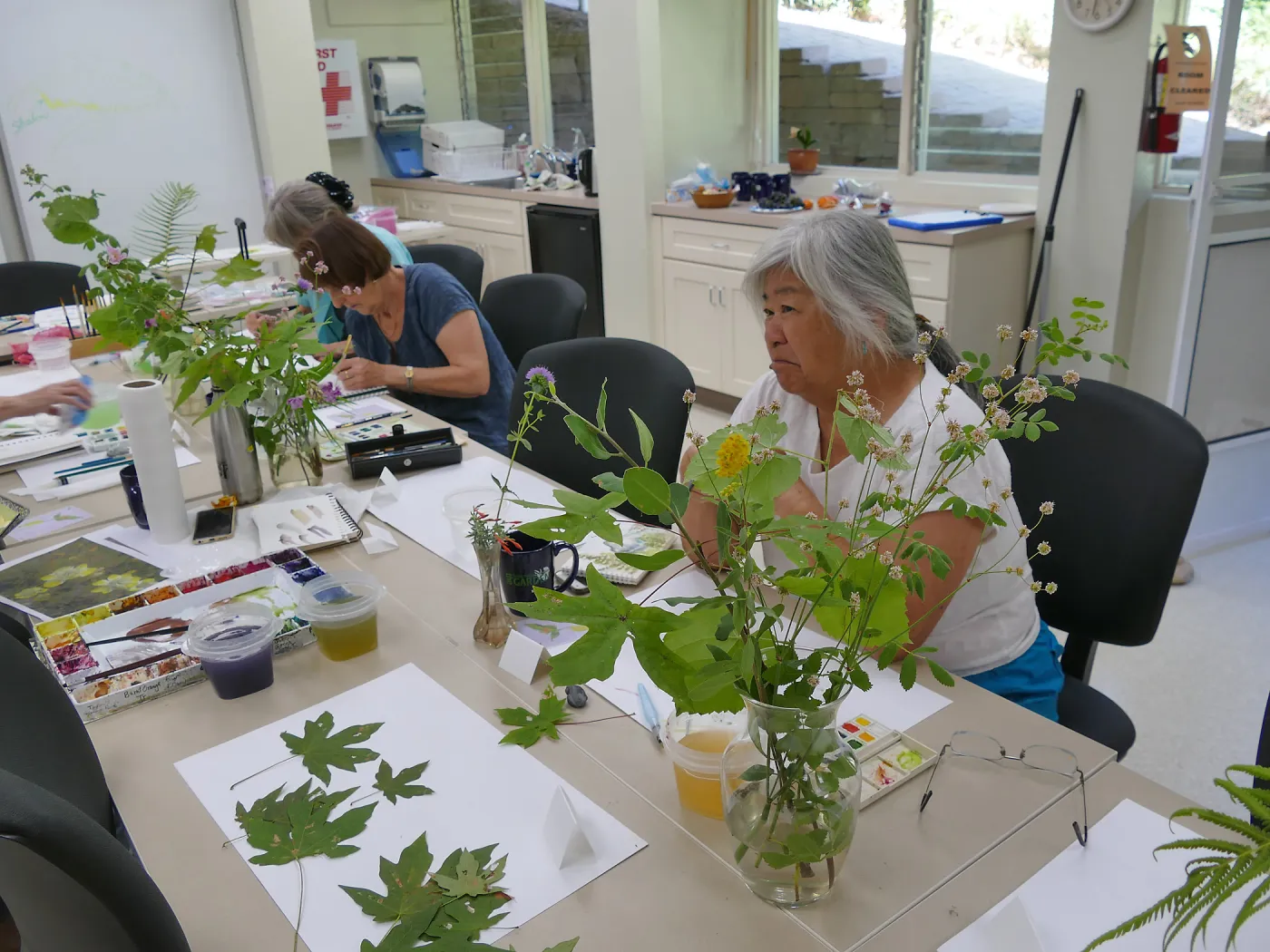 â€œPainting the Nativesâ€ watercolor class taught by Deborah Dal Zuffo