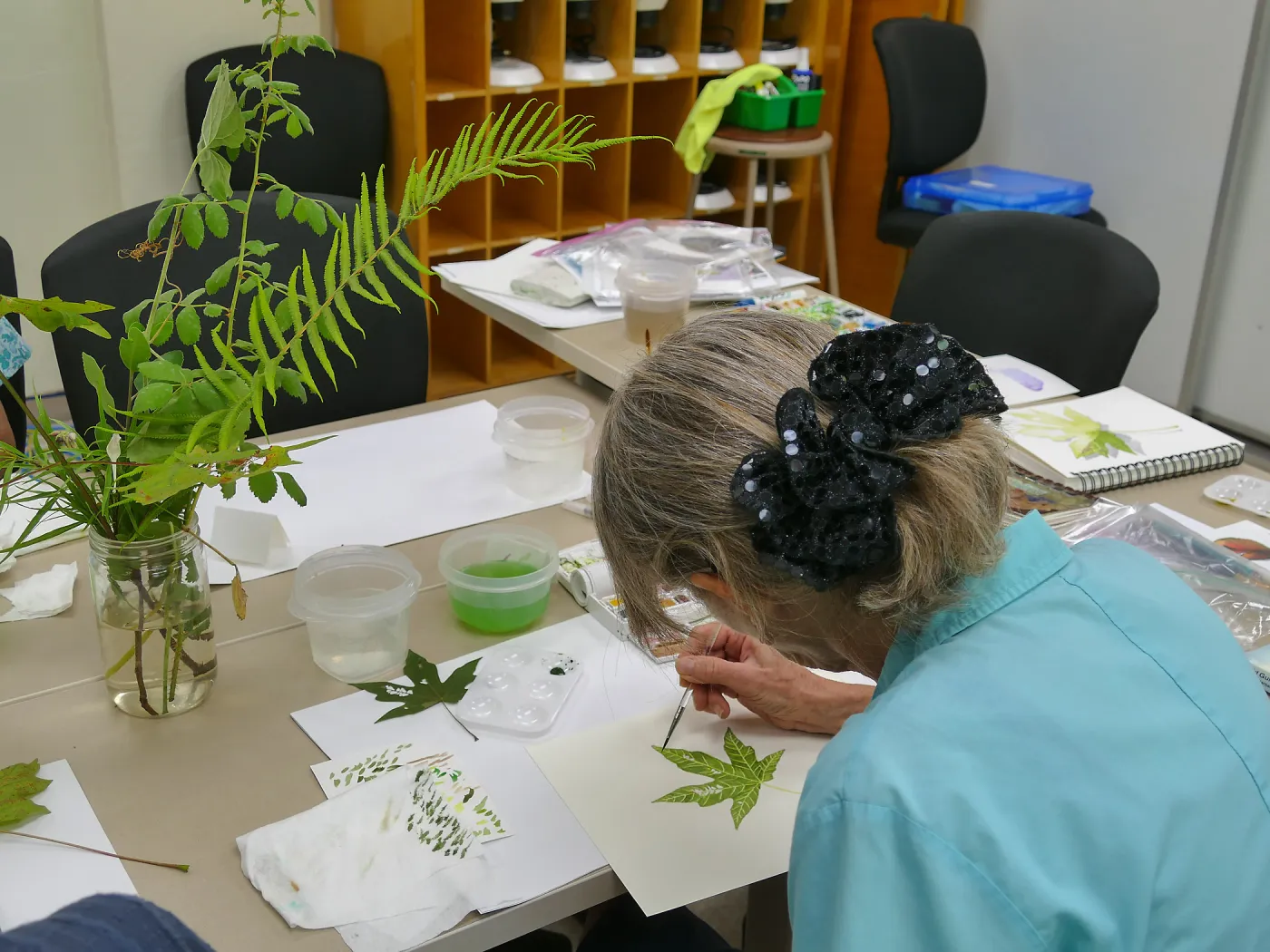 â€œPainting the Nativesâ€ watercolor class taught by Deborah Dal Zuffo