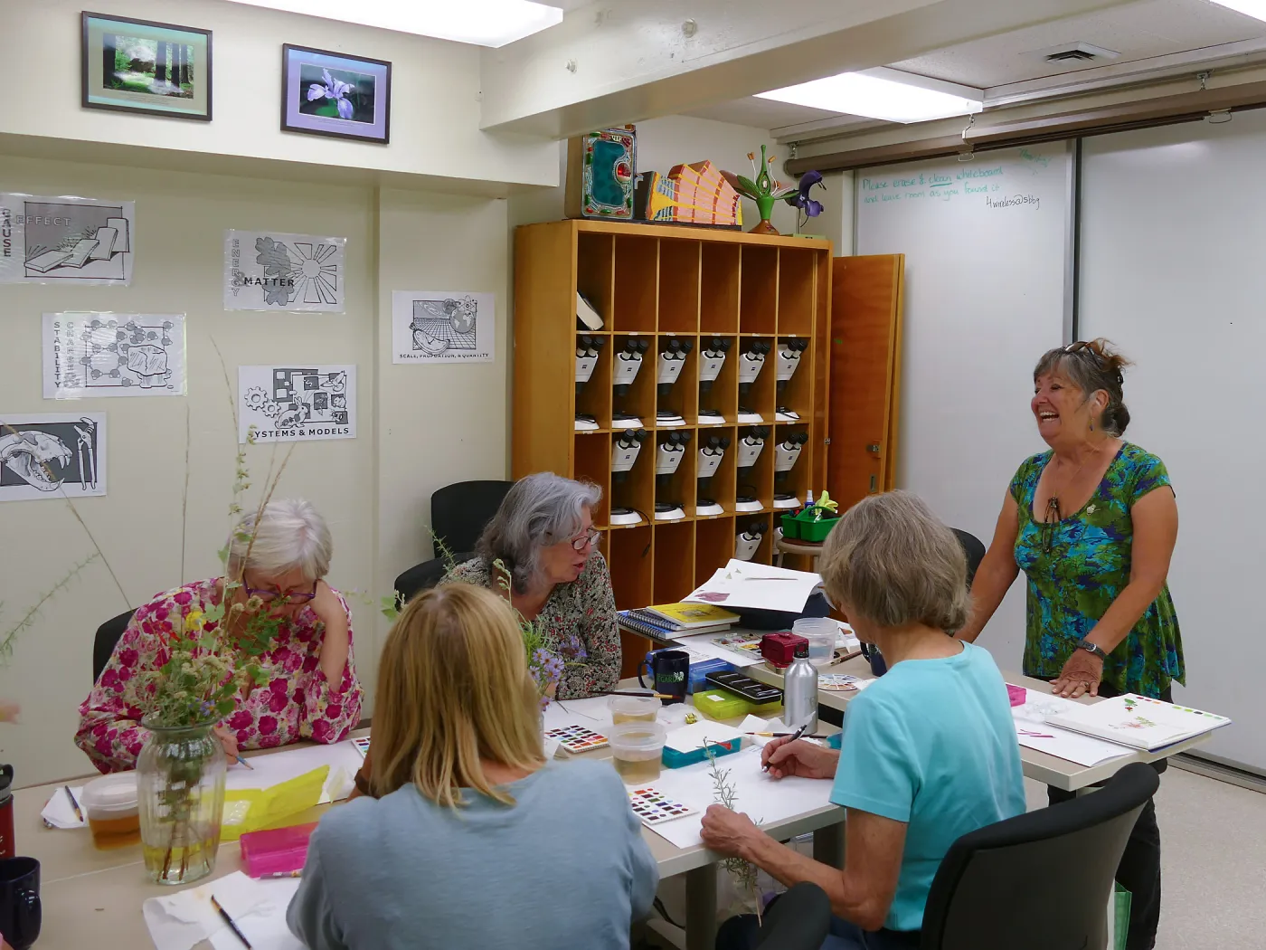 â€œPainting the Nativesâ€ watercolor class taught by Deborah Dal Zuffo