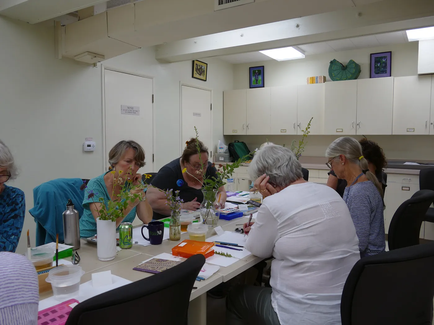 â€œPainting the Nativesâ€ class with Deborah Dal Zuffo