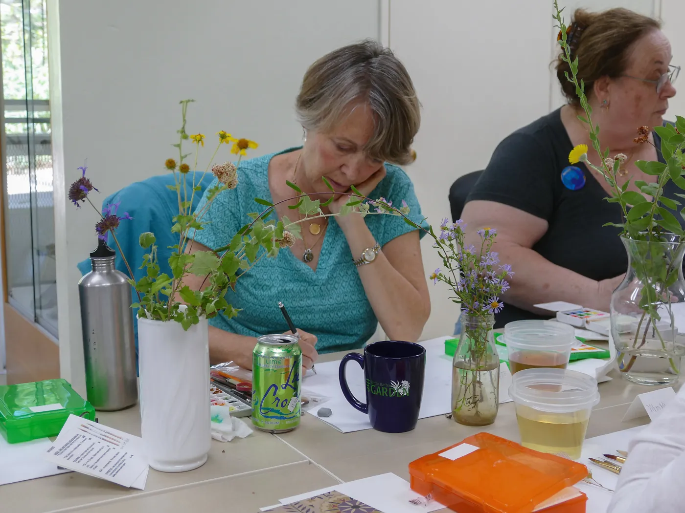 â€œPainting the Nativesâ€Â class with Deborah Dal Zuffo