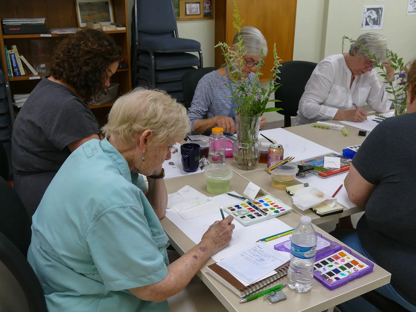 â€œPainting the Nativesâ€Â class with Deborah Dal Zuffo
