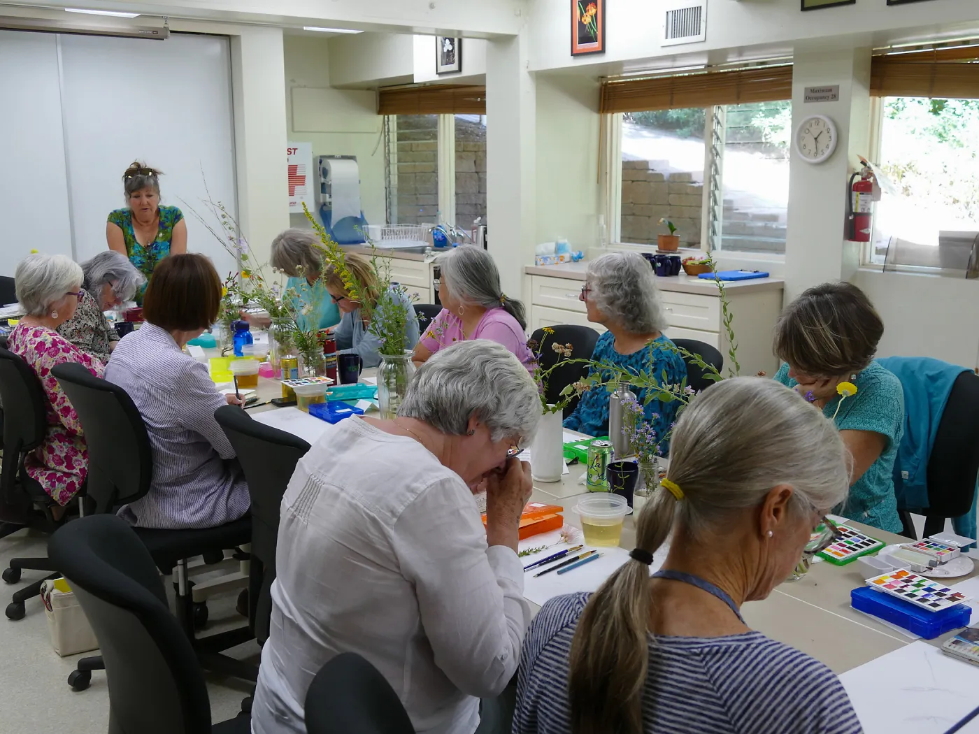 â€œPainting the Nativesâ€ class with Deborah Dal Zuffo