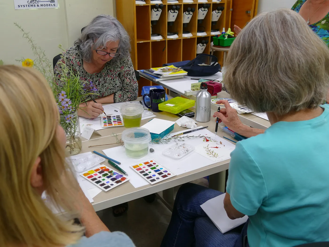 â€œPainting the Nativesâ€Â class with Deborah Dal Zuffo