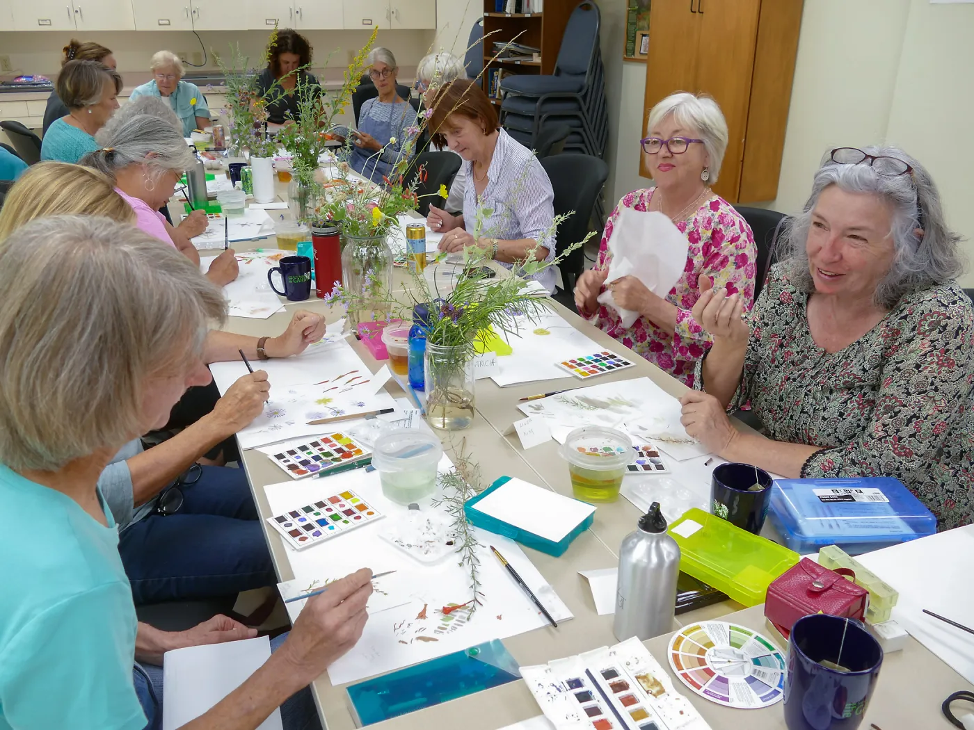 â€œPainting the Nativesâ€Â class with Deborah Dal Zuffo