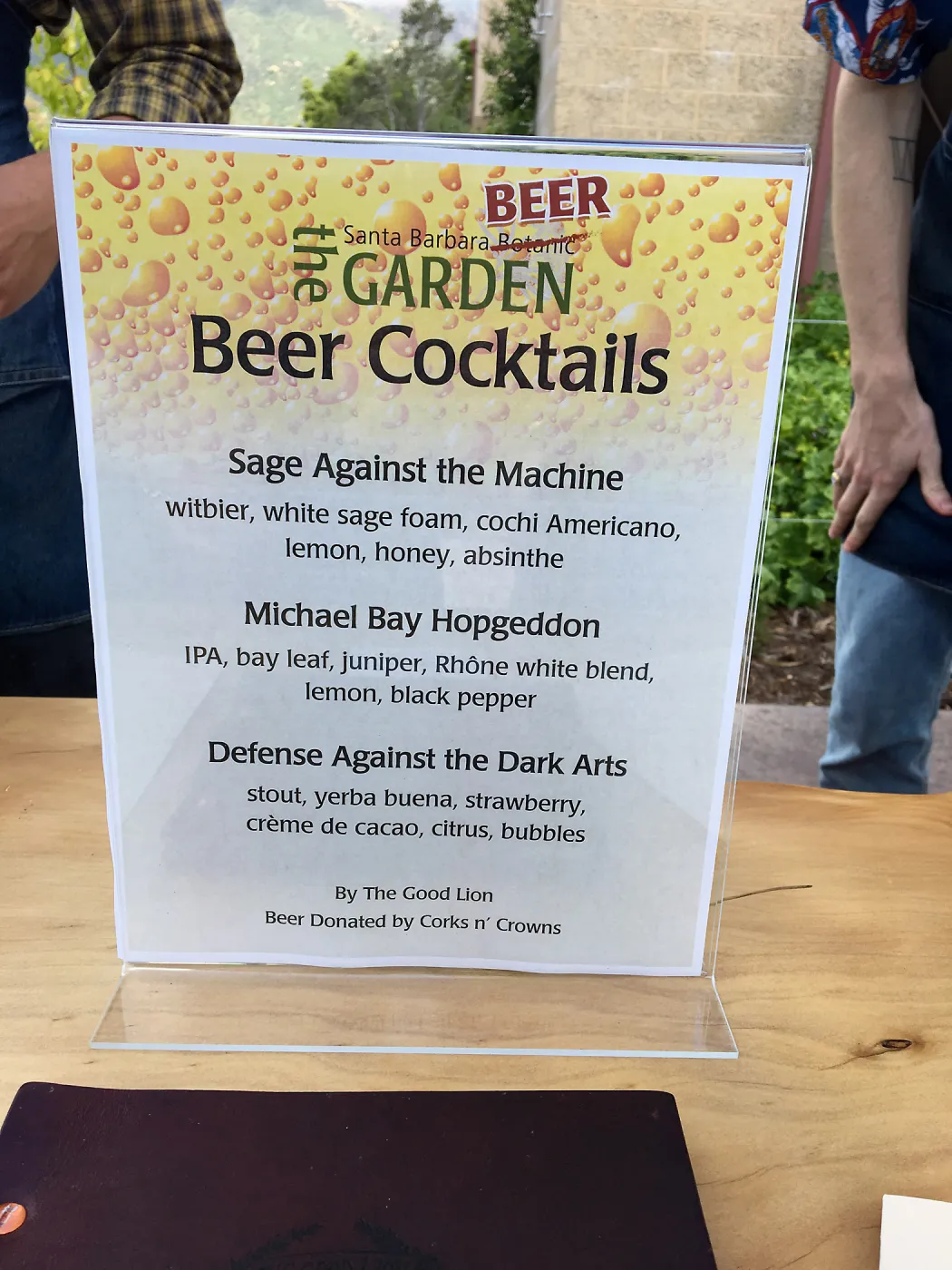 Beer Garden brunch at Island View Garden