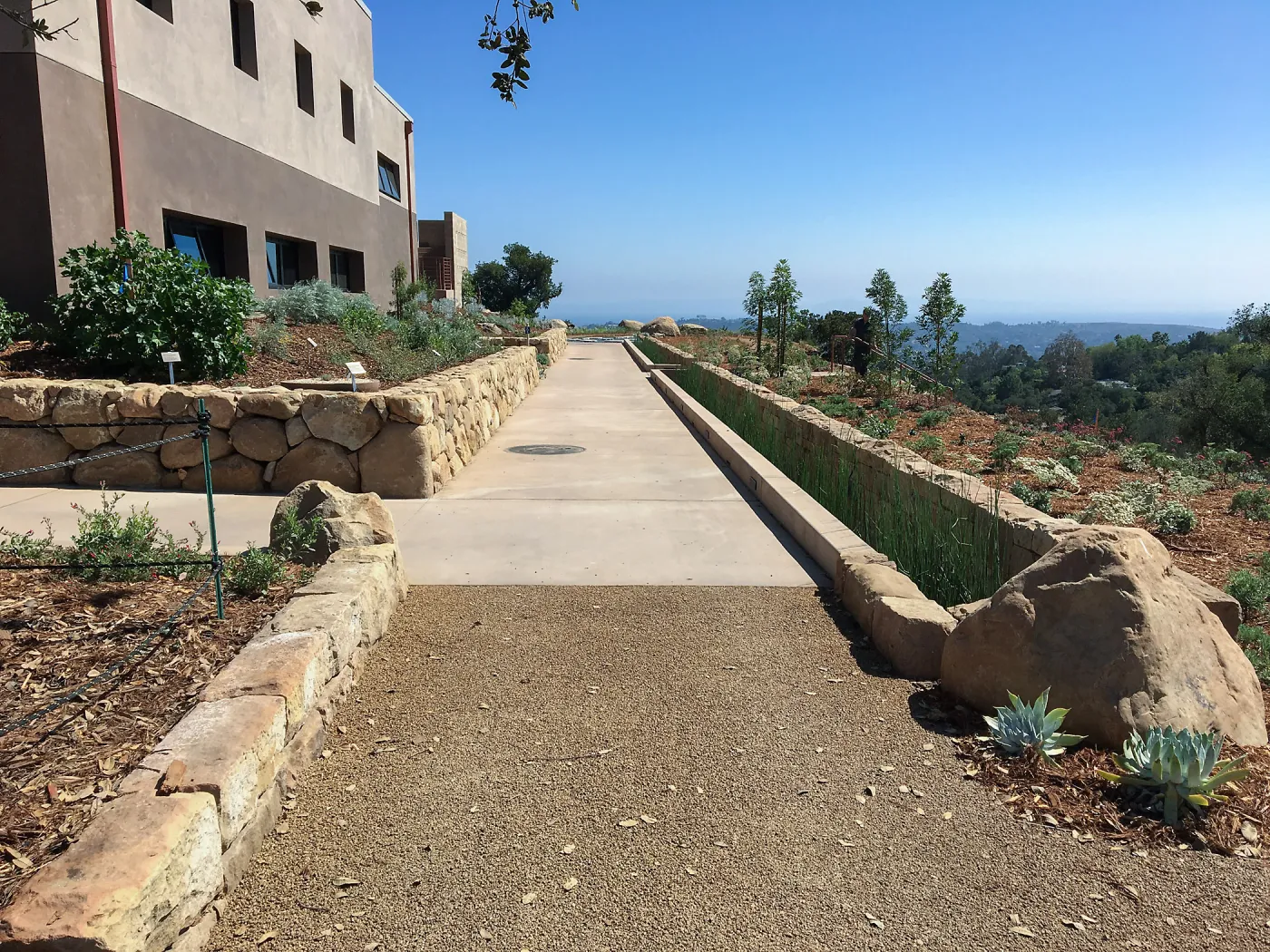 West side of Pritzlaff Conservation Center showng rill