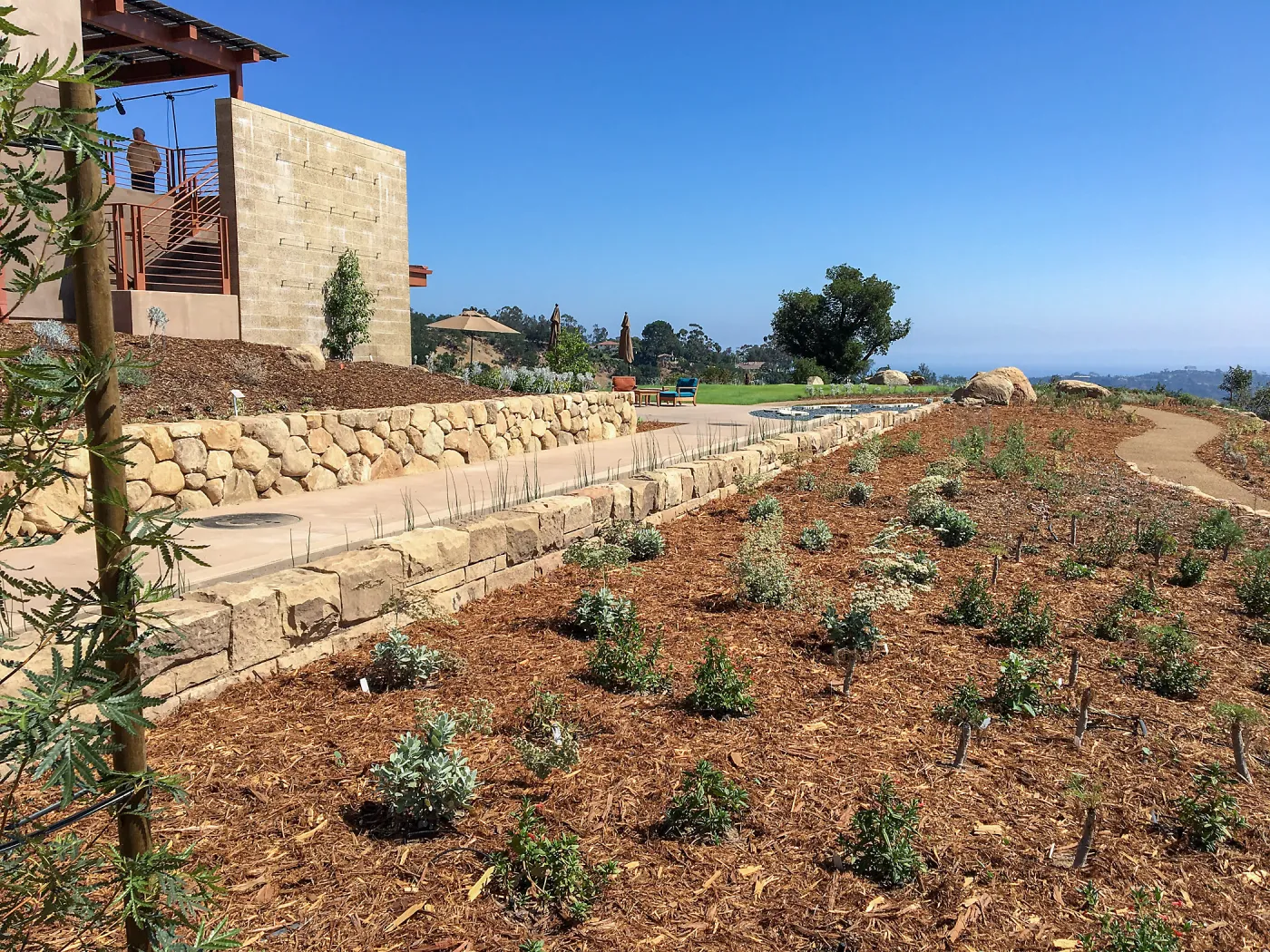 West side of Pritzlaff Conservation Center showng rill
