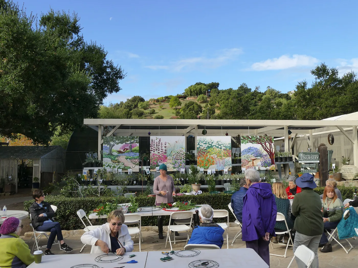 Free Senior Day, Wreathmaking Class