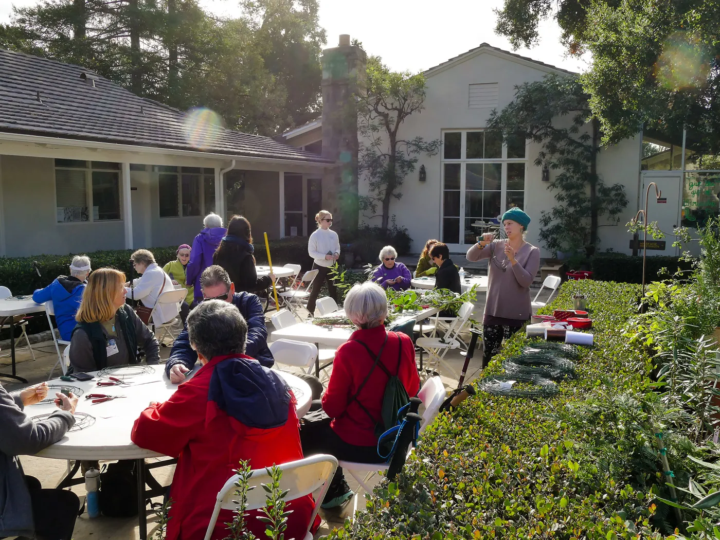 Free Senior Day, Wreathmaking Class