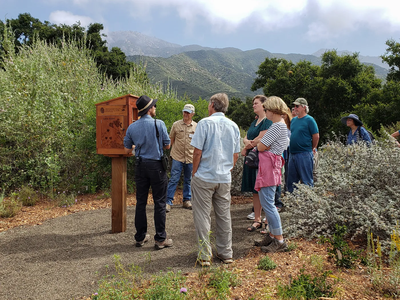 Greet the Day Stroll at the Native Bee Condo