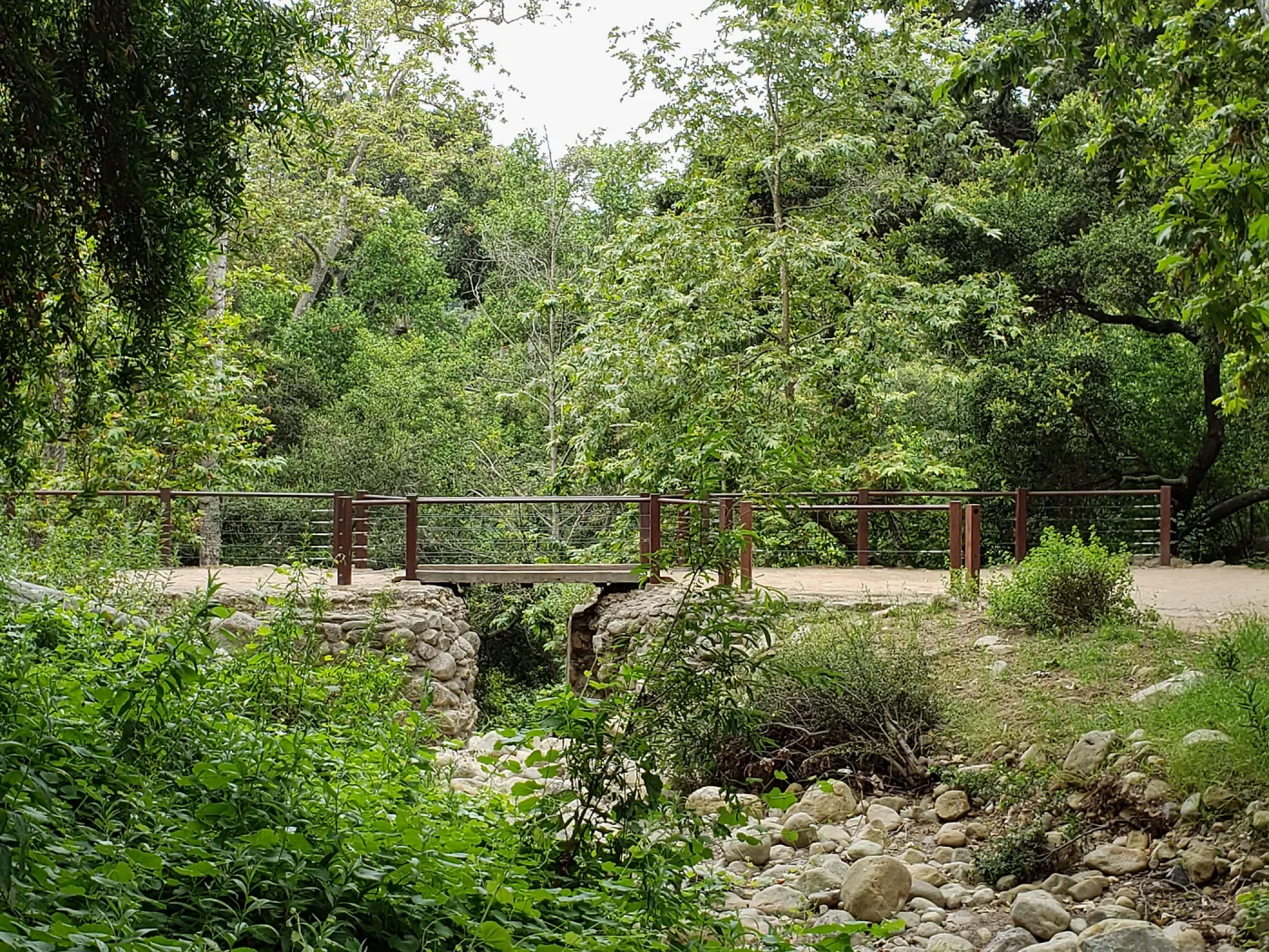 Mission Dam looking south