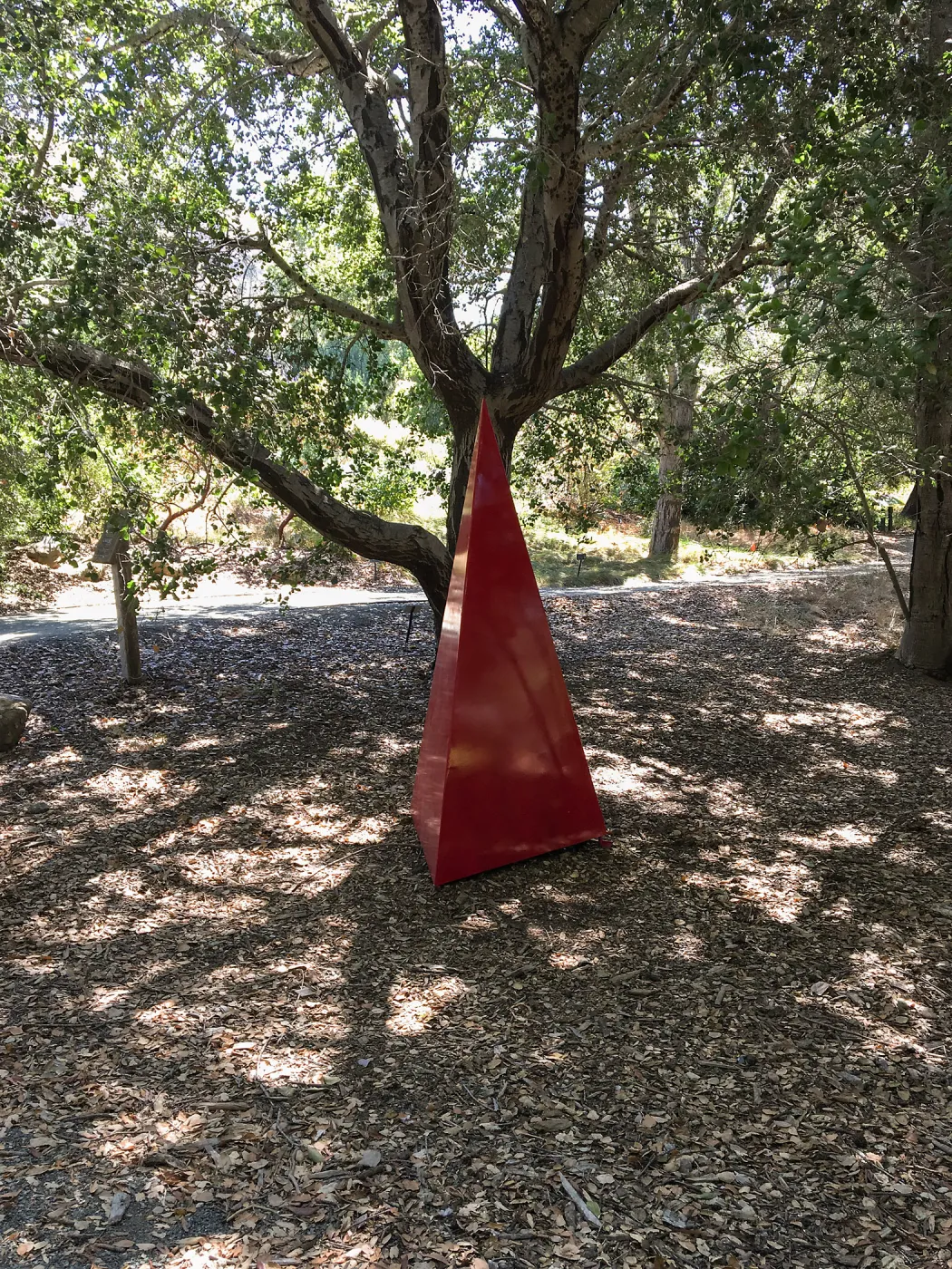 Sculpture exhibit, Leaning Pine Arboretum, Cal Poly San Luis Obispo
