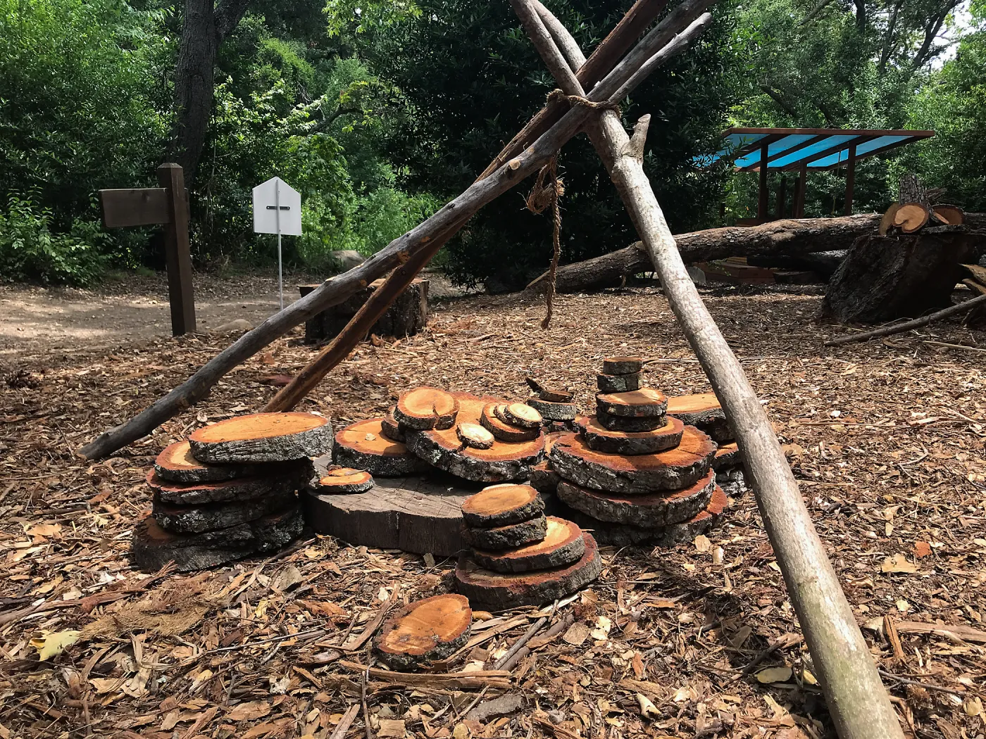 Garden Casitas Loose Parts Play Area