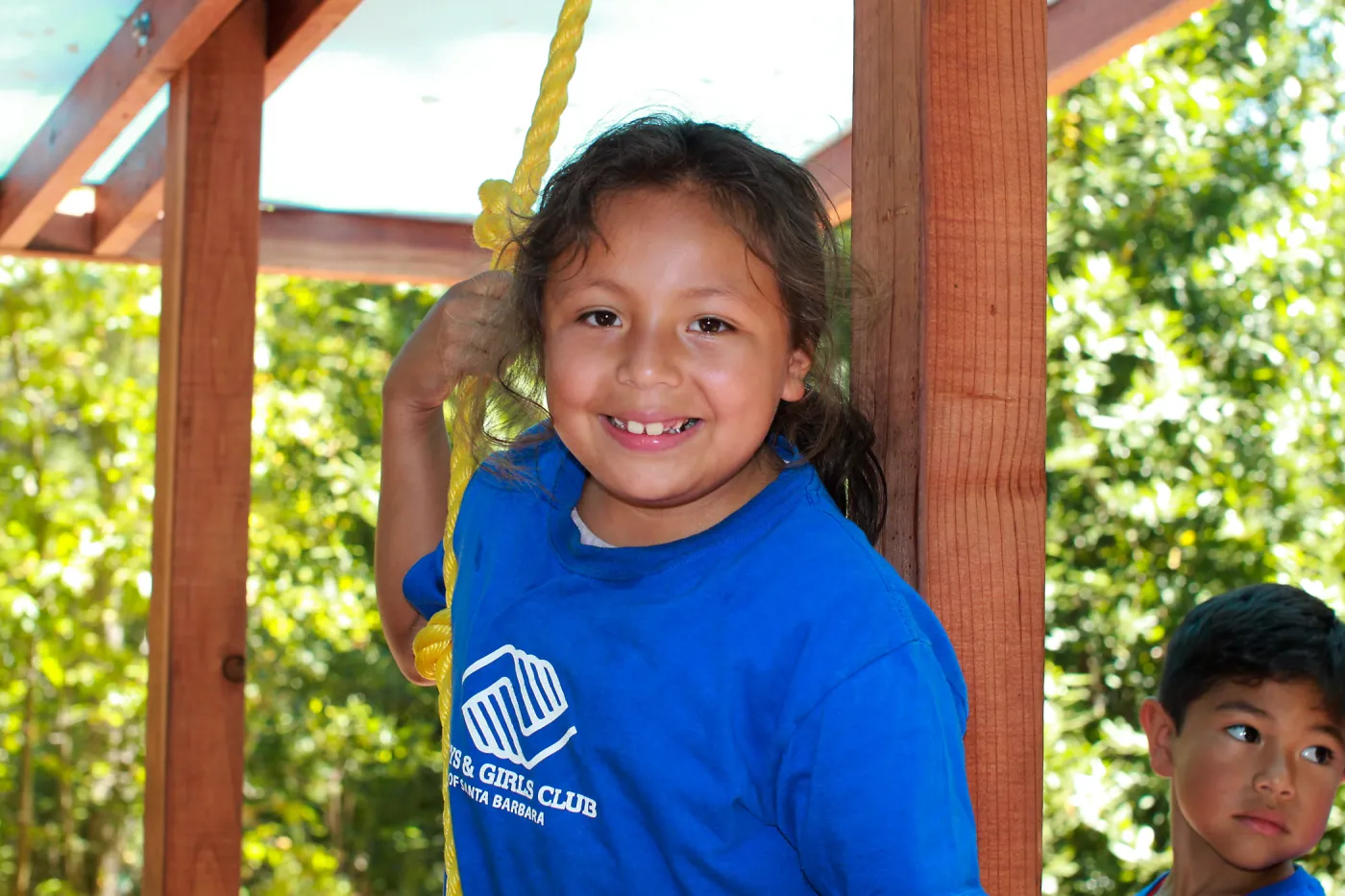Boys and Girls Club visit to the Garden