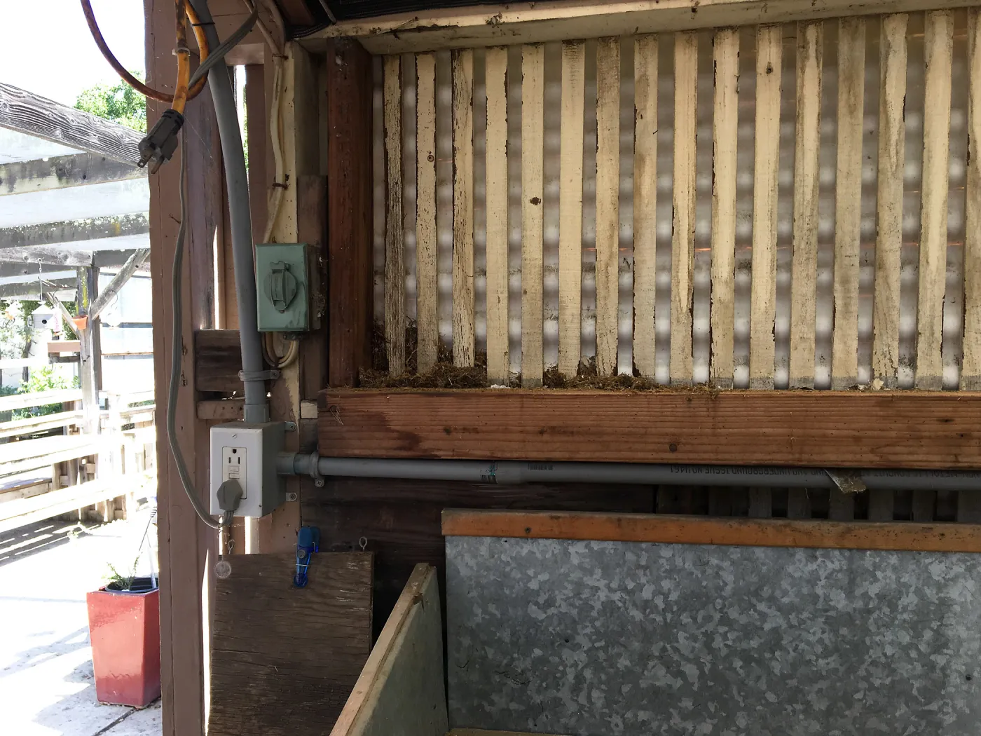Repair of Garden Growers Lath House