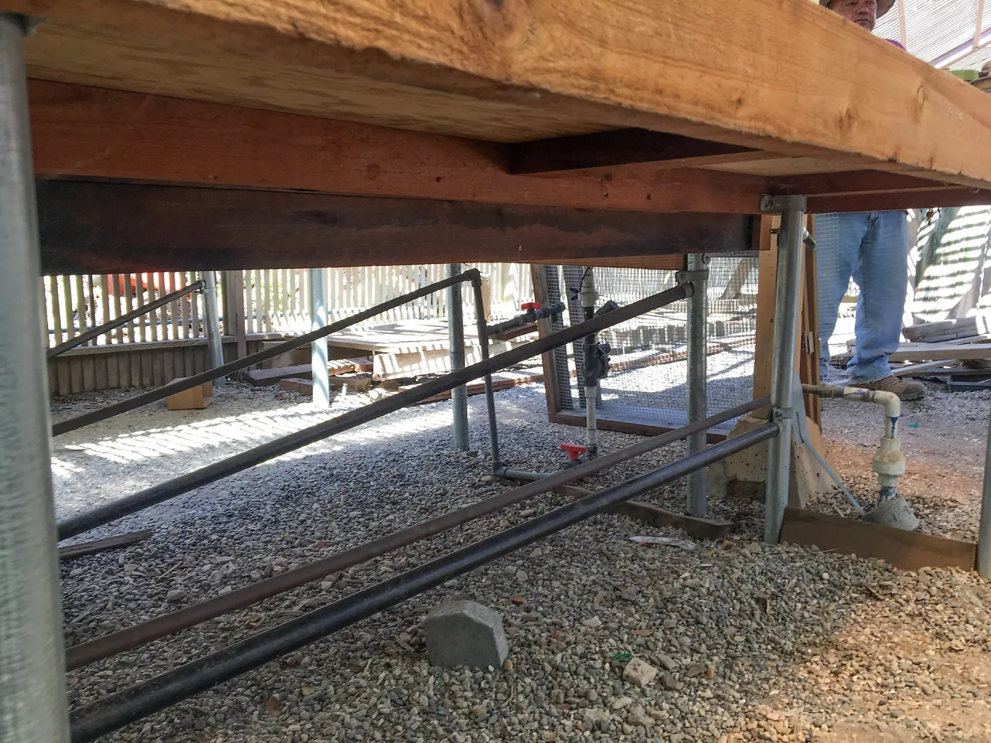 Repair of Garden Growers Lath House