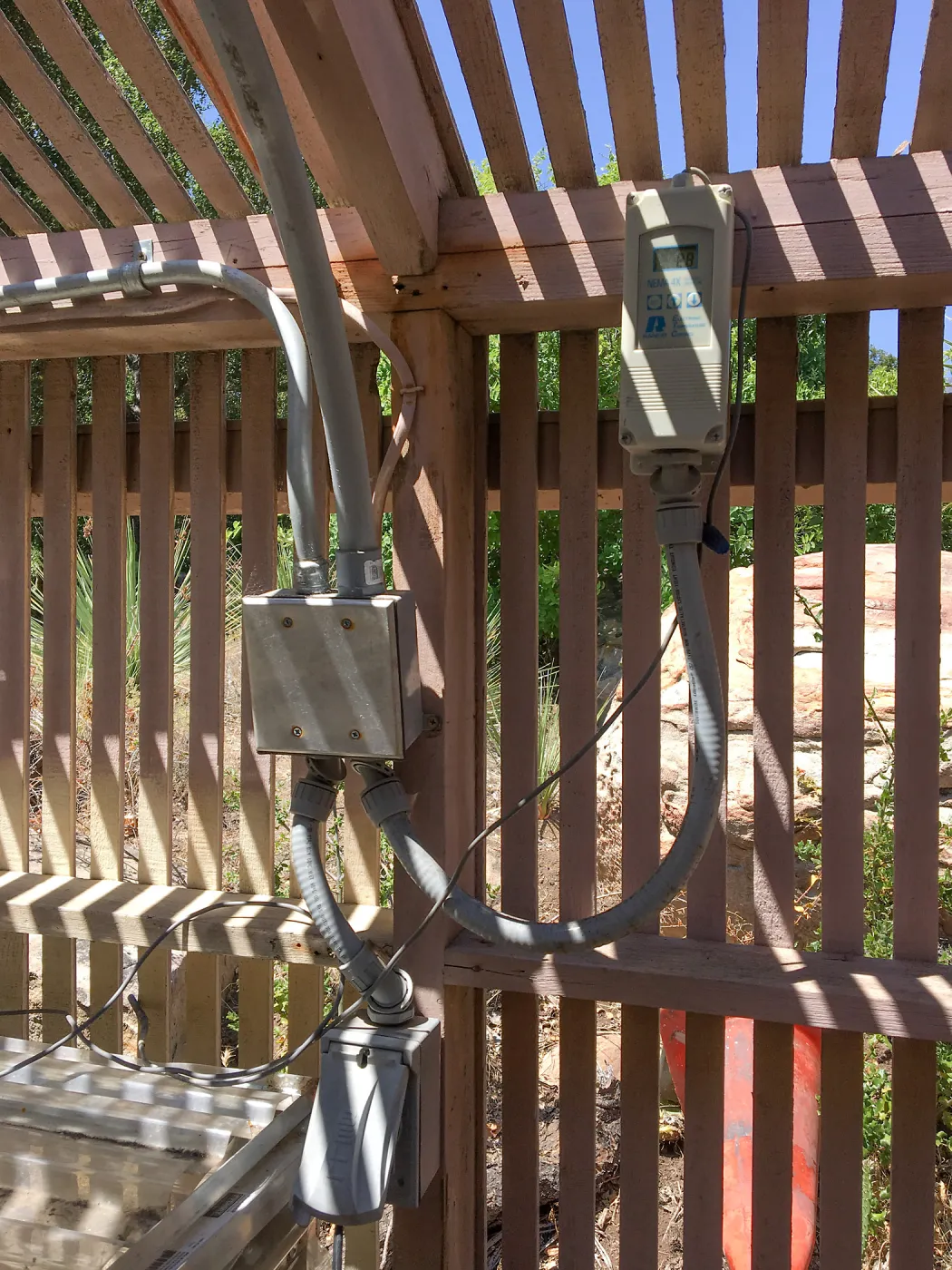 Repair of Garden Growers Lath House, north wall