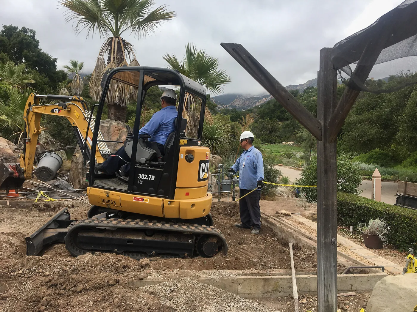 Repair of Garden Growers Lath House