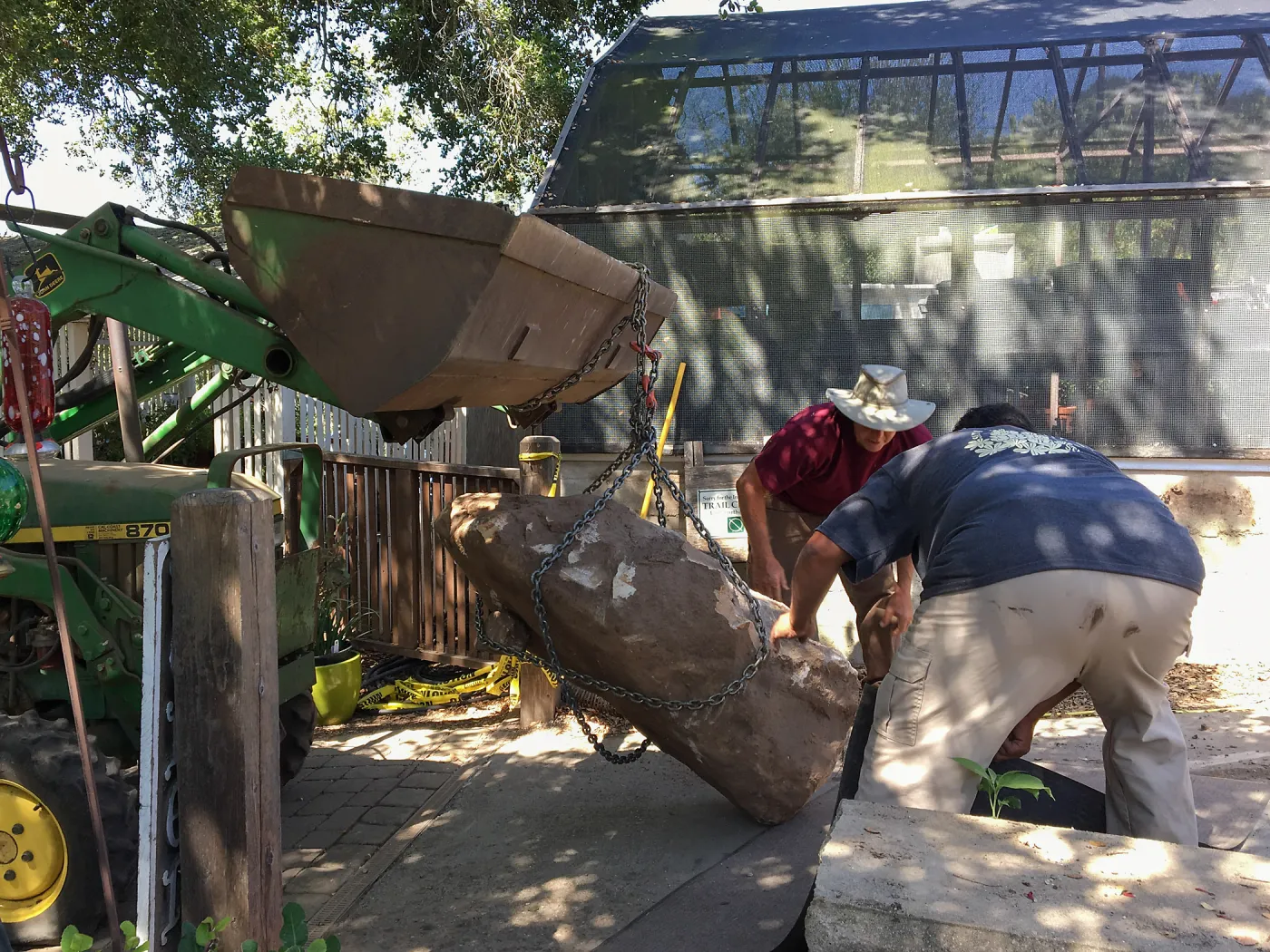 Repair of Garden Growers Lath House