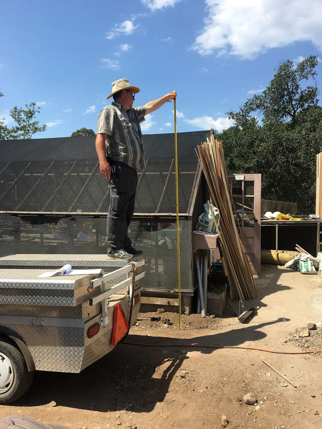 shade structure reconstruction