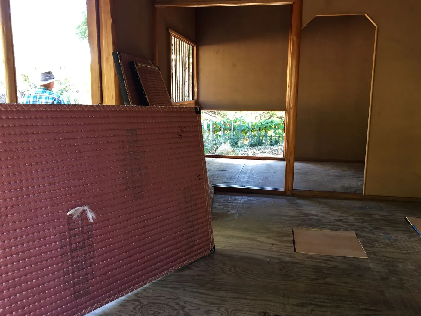 New Tatami mats for the Tea HOuse