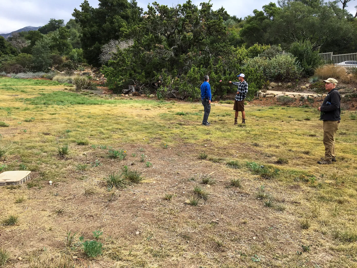 Meadow meeting, Bruce Reed, Wes Franken, Dave Kershaw