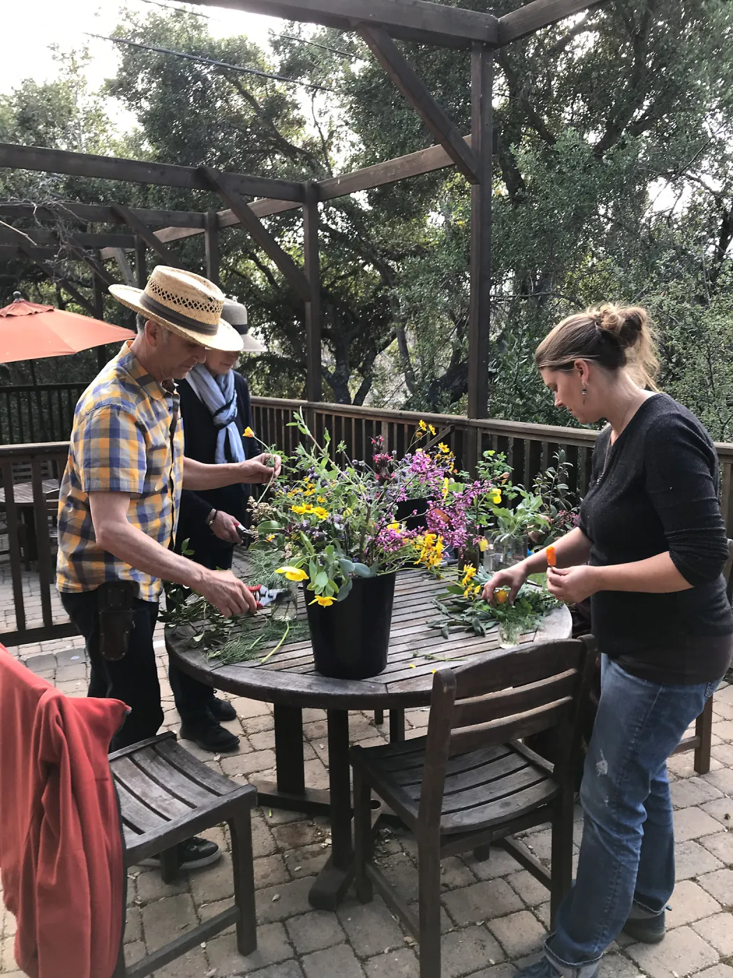 Bringing the Wild Inside floral arrangement workshop with Heather Wehnau-Federlein