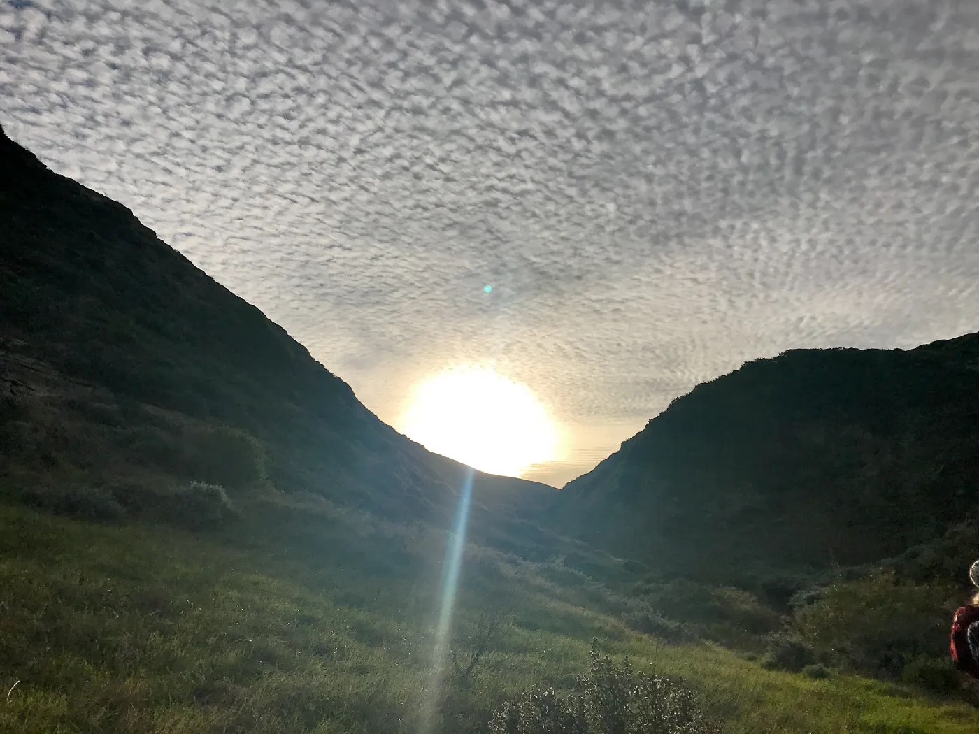 Sunrise coming up , Cherry Canyon