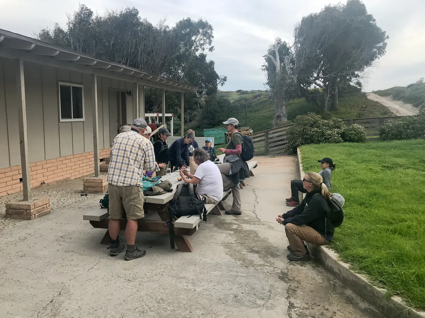 Santa Rosa Island Research Station Lodge Picnic Table