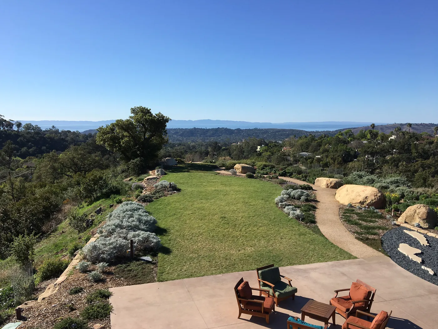 Island View Garden from upper deck