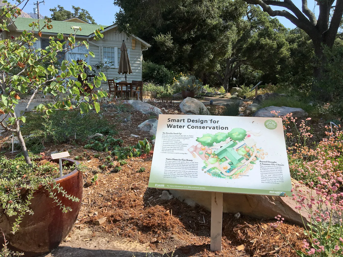 New signage at Water Wise Home Garden