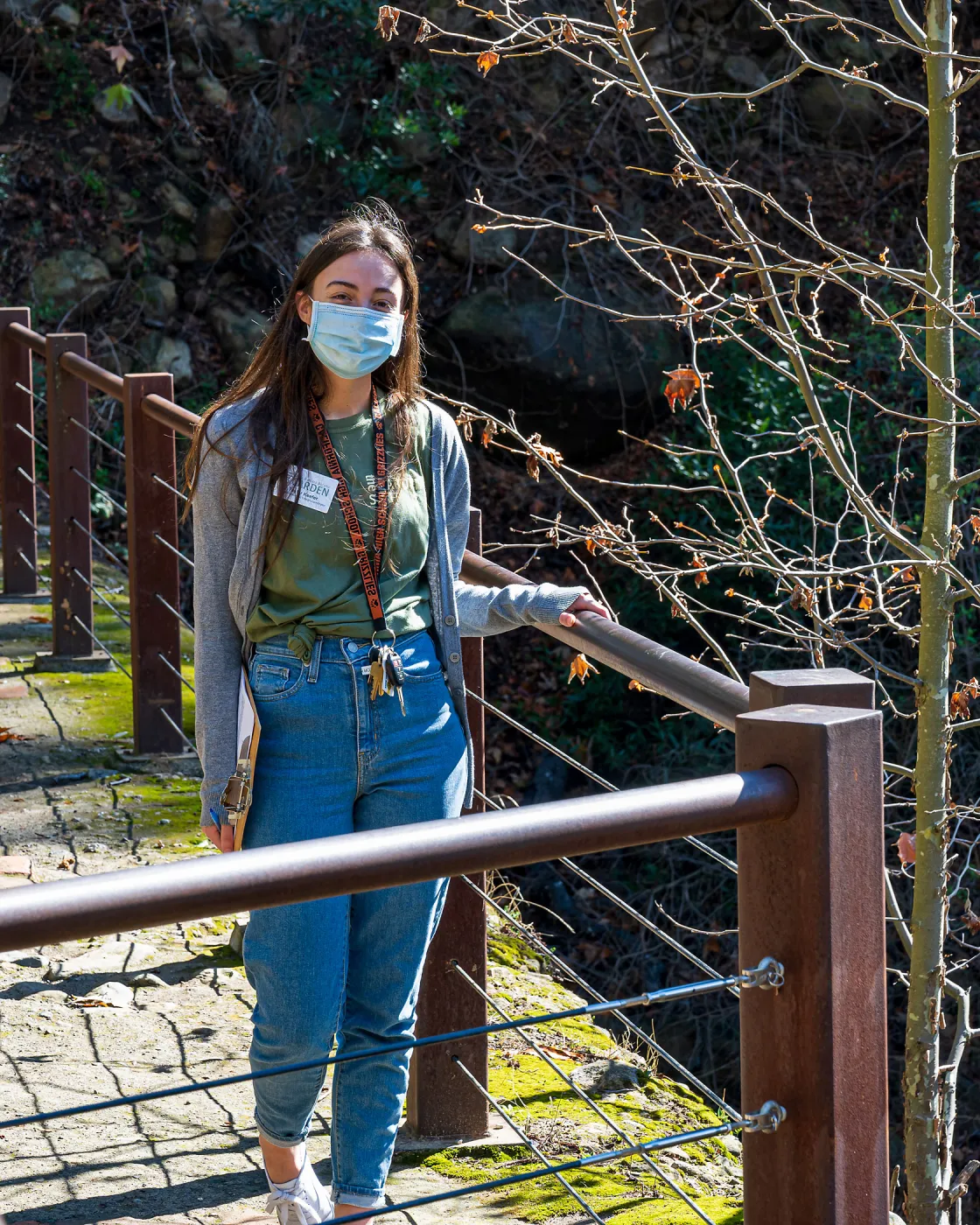 Face Coverings in the Garden