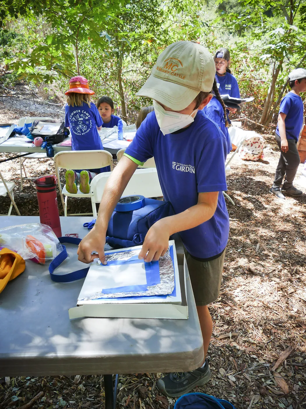 Plantastic Problem Solvers Summer Camp, solar oven activity