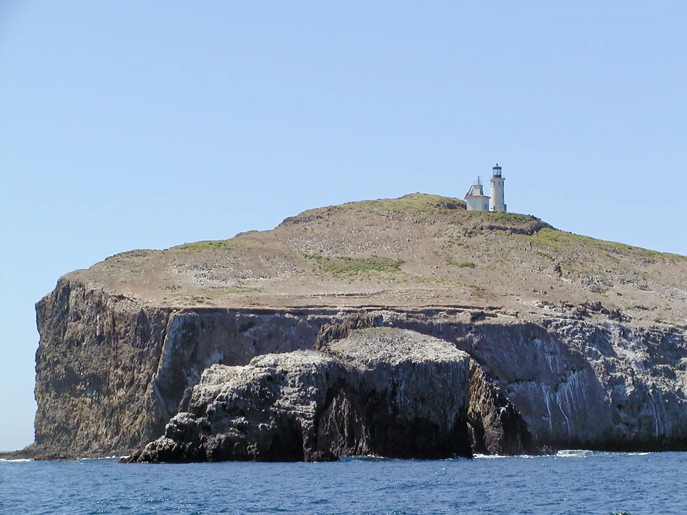 Anacapa Island Trip, Arch Rock and lighthouse