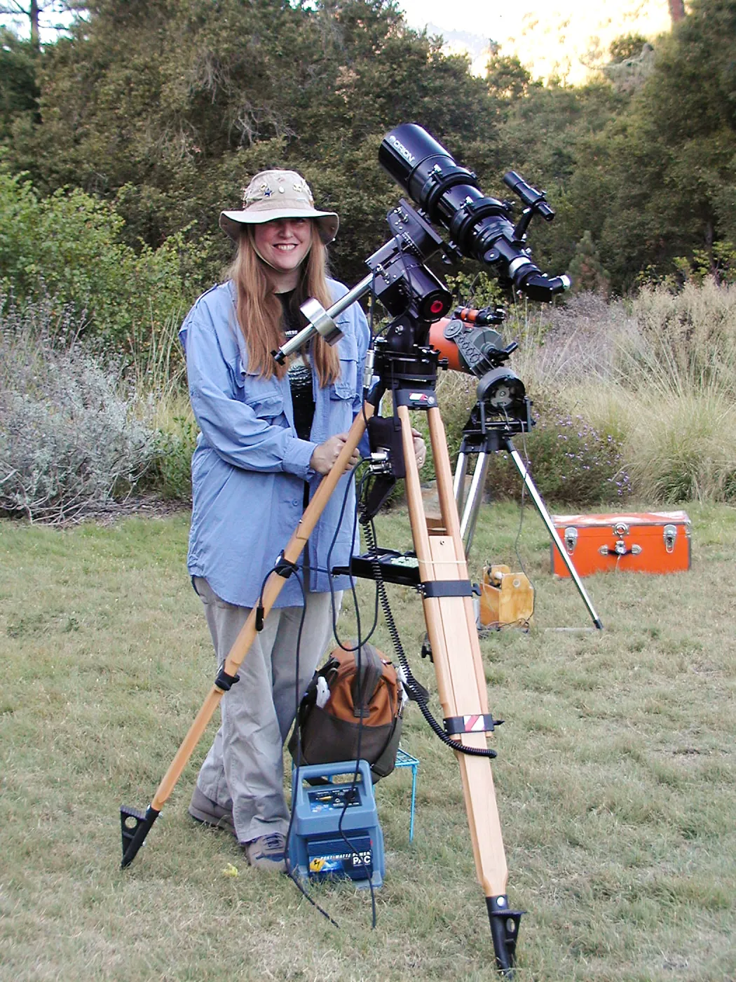 Great Garden Nature Night, astronomy demonstration