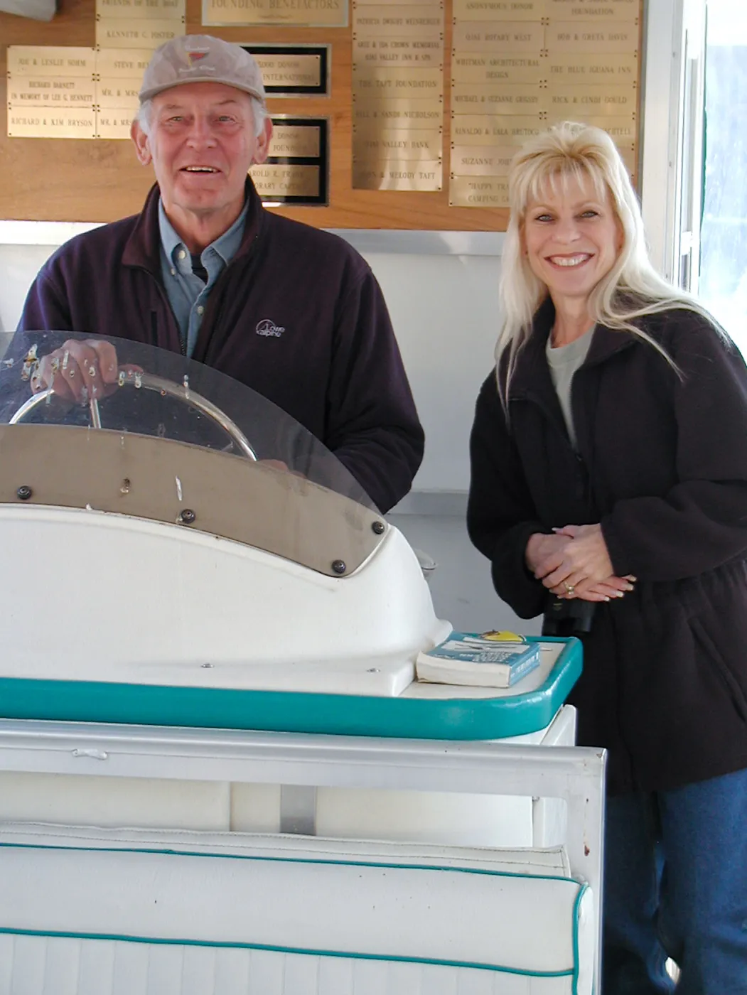 Lake Casitas boat tour, Capt Ed & Kelly Stark