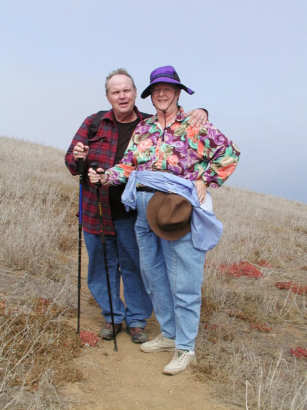Santa Barbara Island trip, Dick & Sherry