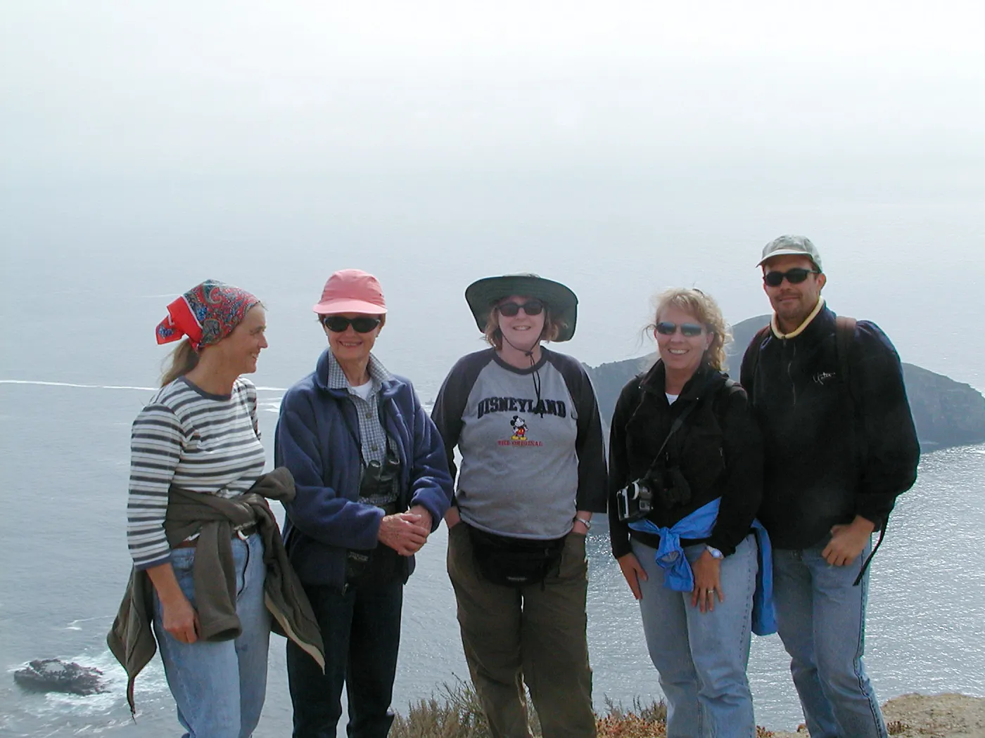 Santa Barbara Island Trip, Hiking group