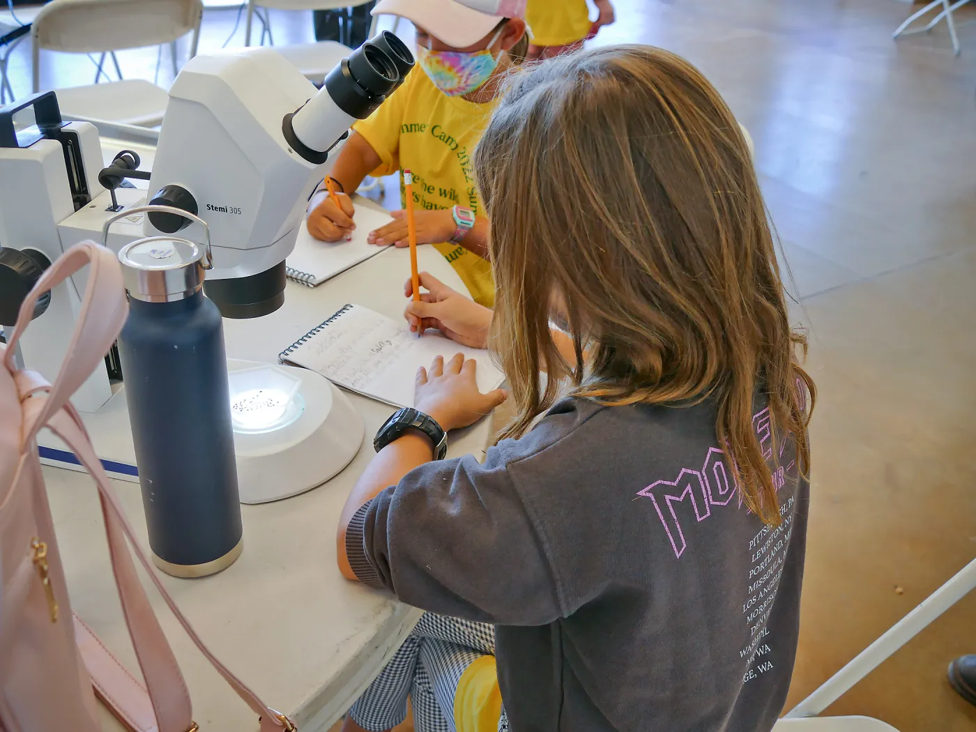Jr. Naturalist Summer Camp Seed Characteristics Activity