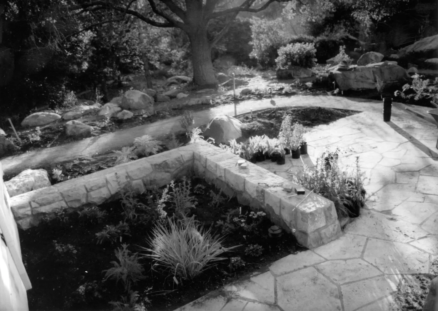 SBBG Home Demonstration Garden near completion
