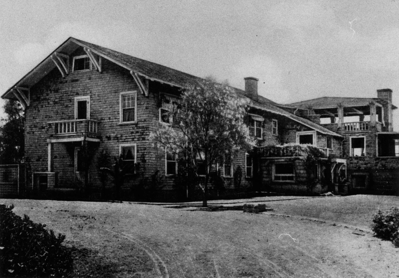 Gane / Lotterhos, Location of Santa Barbara School in 1910
