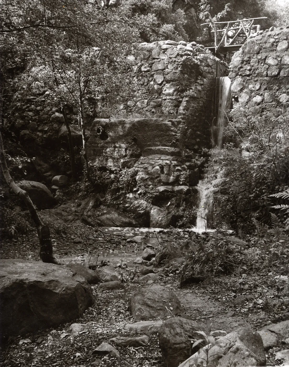 below Mission Dam, before 1969