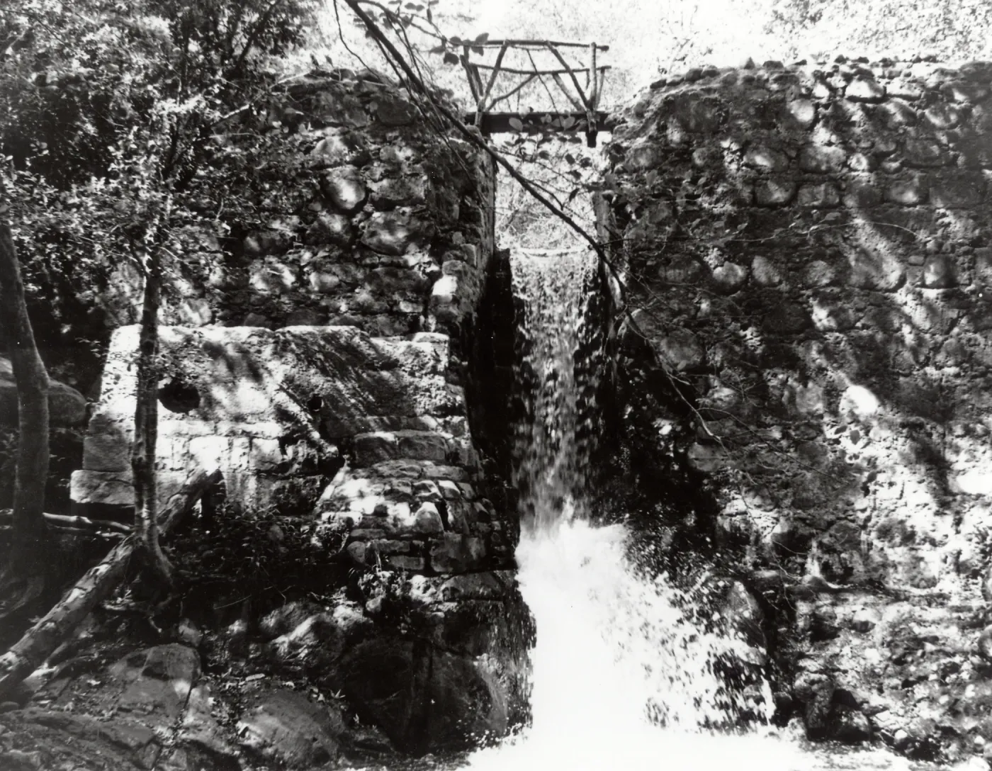 below Old Mission Dam